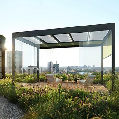 Glasdach Lamaxa L50 View von Warema Glasdach Lamaxa L50 View von Warema